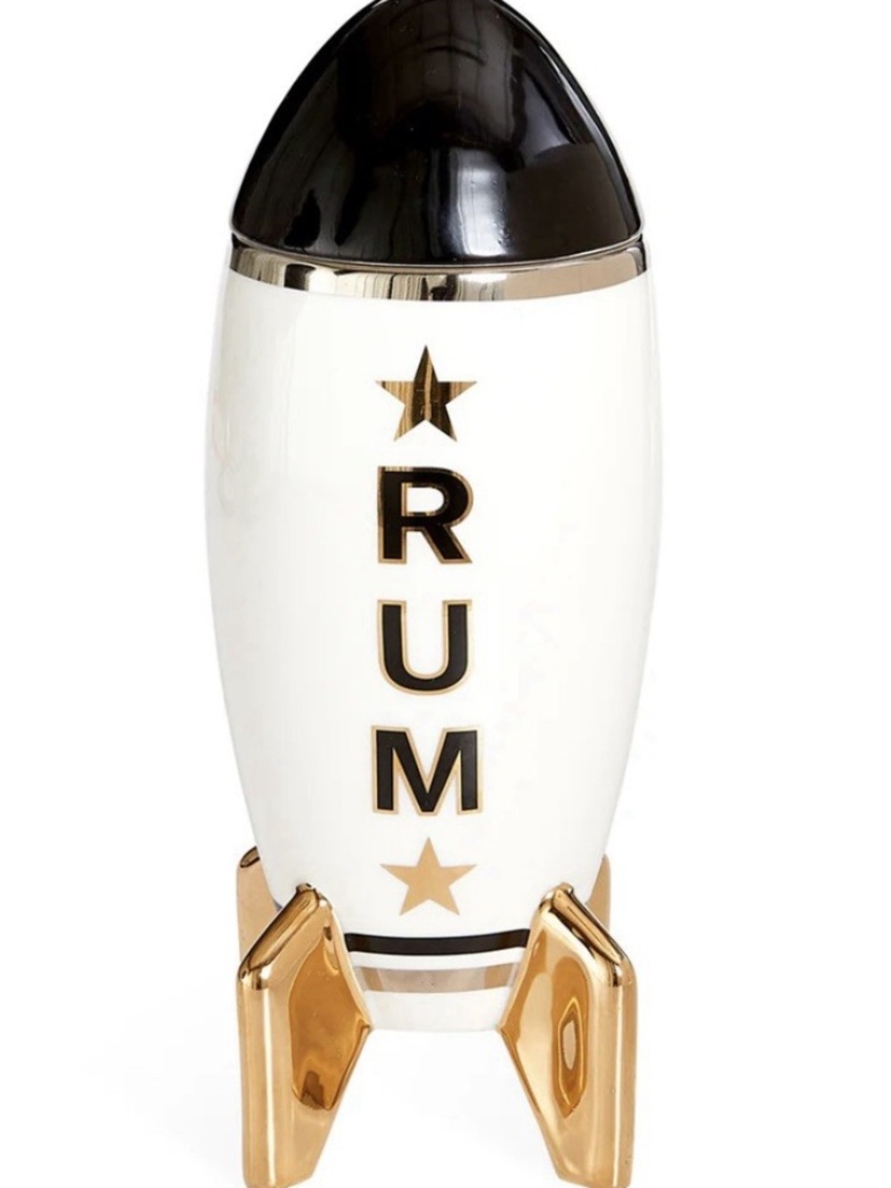 Jonathan Adler ~ Rocket Rum Decanter Barware ~ NEW IN BOX ~ MCM Design